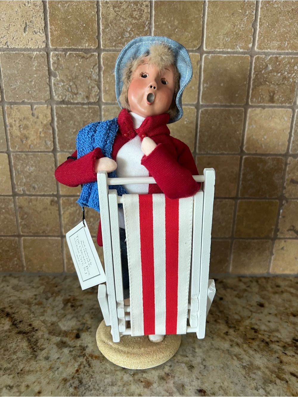 Byers Choice Boy at the Beach Home Accents